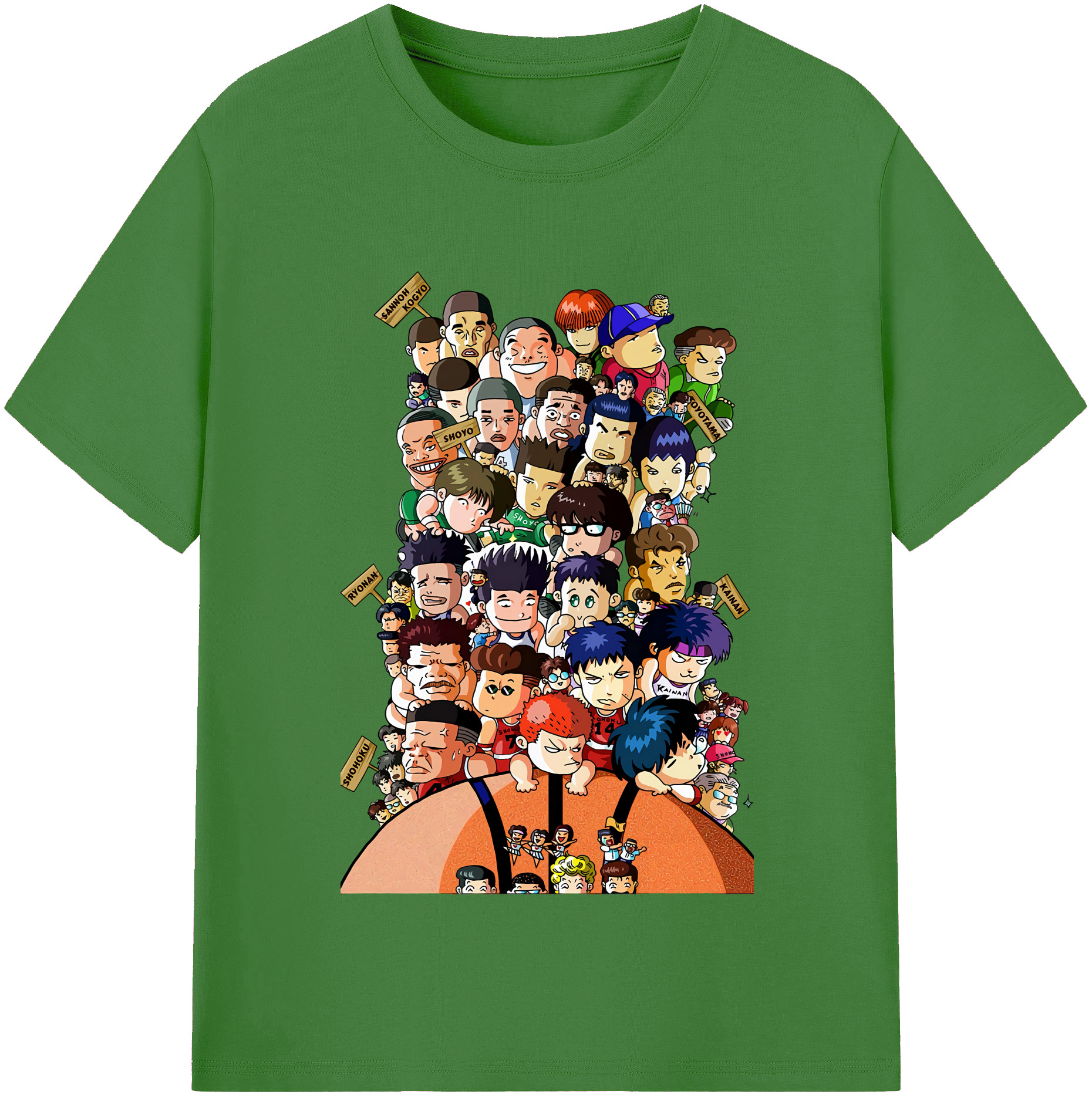 （画像用） SLAM DUNK／スラムダンク レディースカジュアルプリントTシャツ（綿100％）